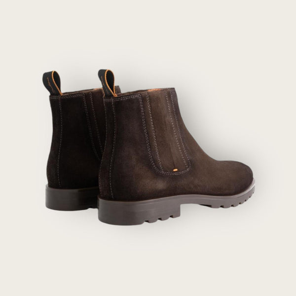 Santoni Chelsea Boots Dark Brown