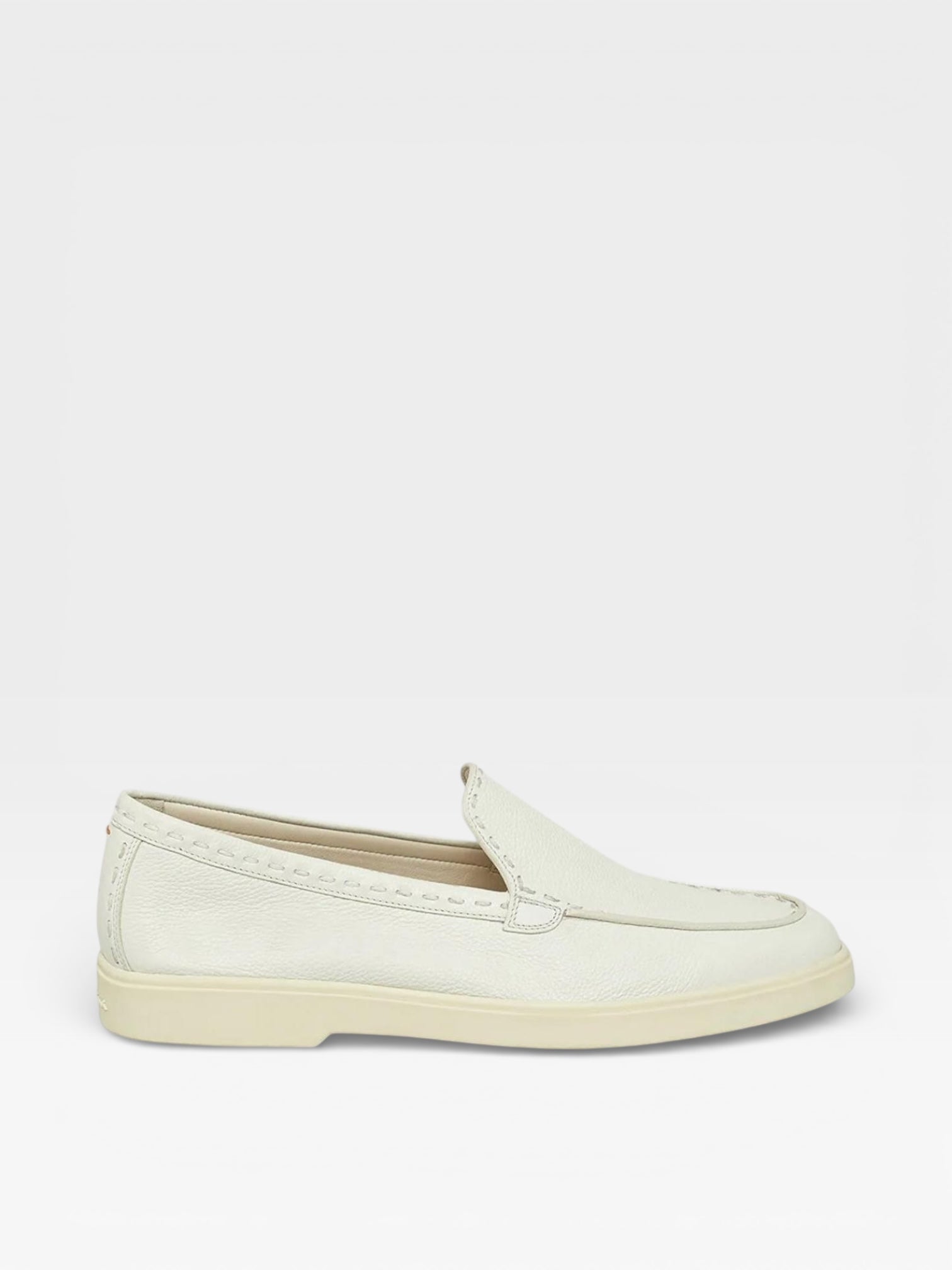 Santoni Loafers White