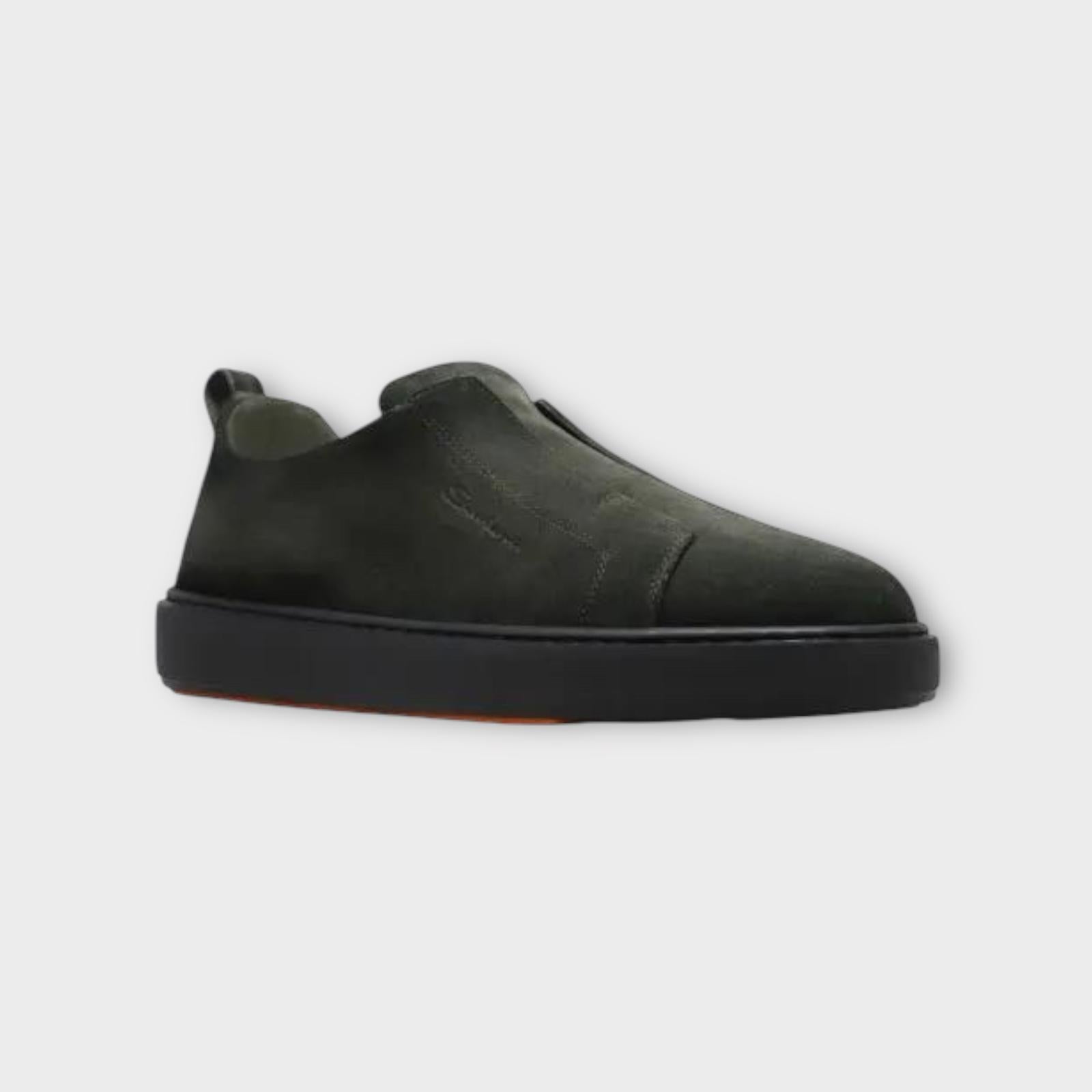 Santoni Slip-On Green