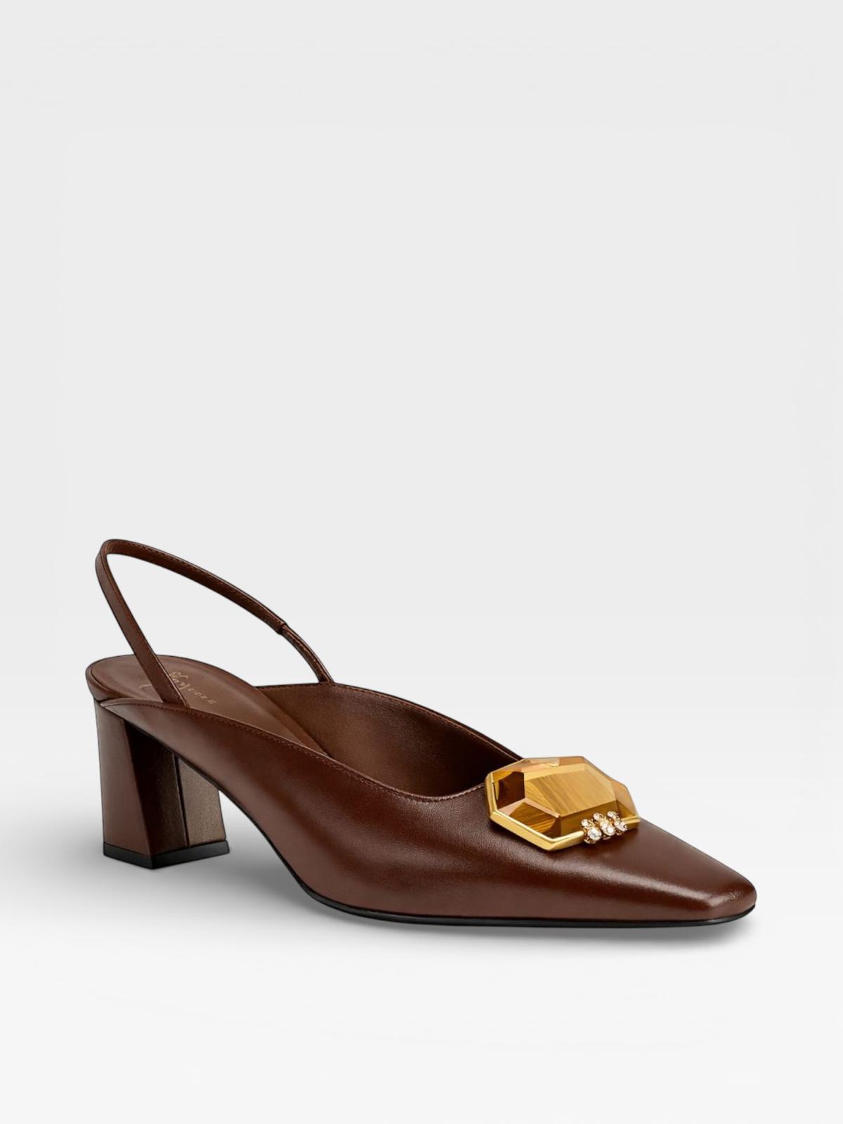 Giuseppe Zanotti Slingbacks Brendha 45 Brown