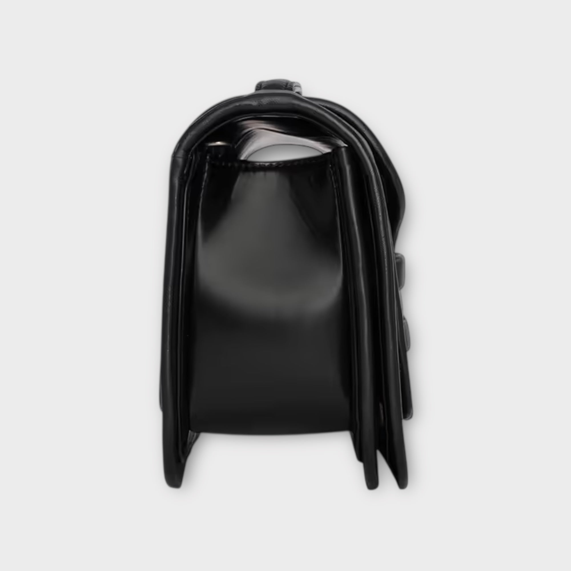 Pierre Hardy Alpha Maxi Handbag Black Shiny – Azur Shoes