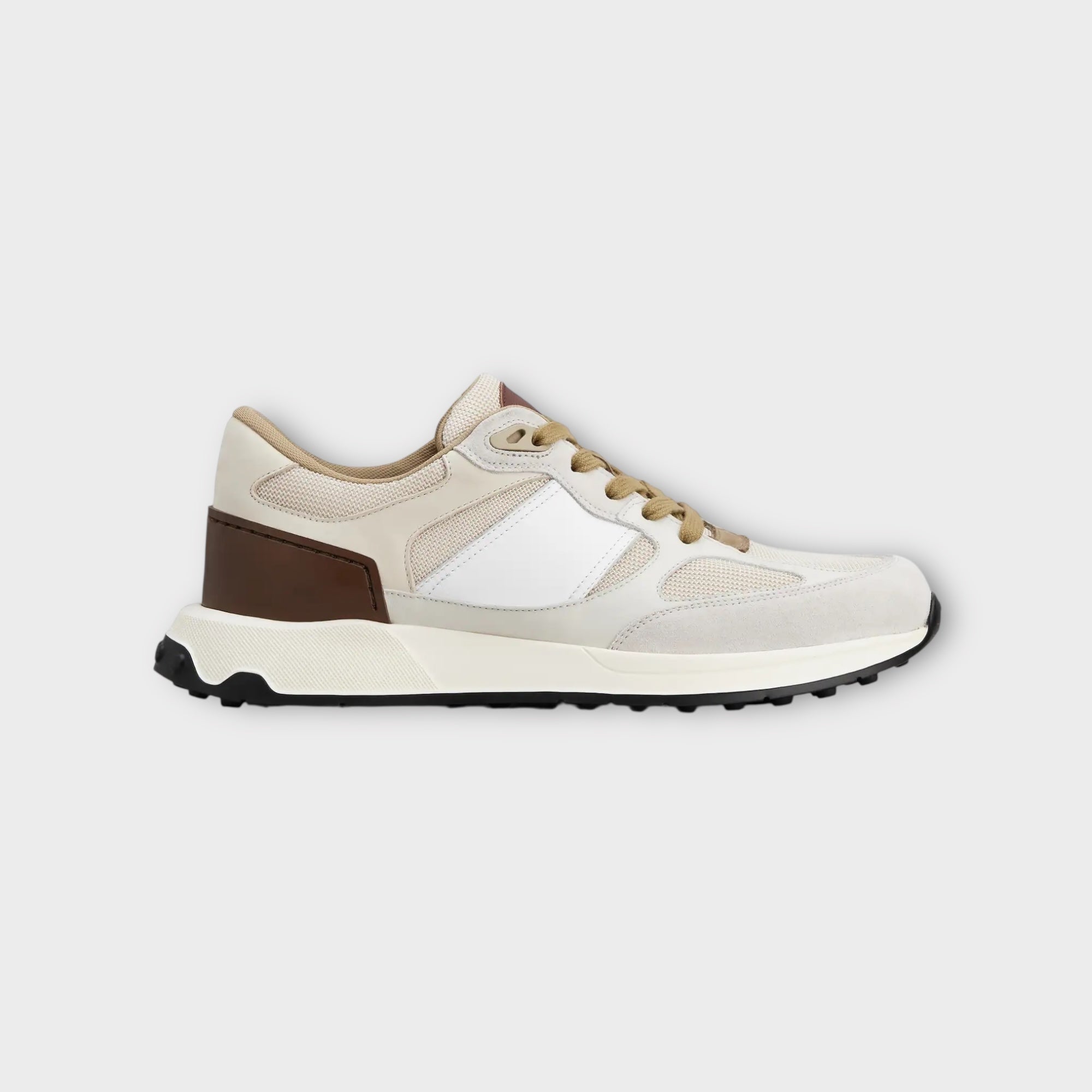 Tod's Sneakers Beige Grey Brown