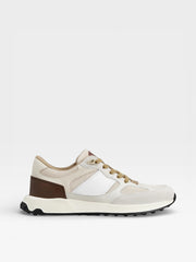 Tod's Sneakers Beige Grey Brown
