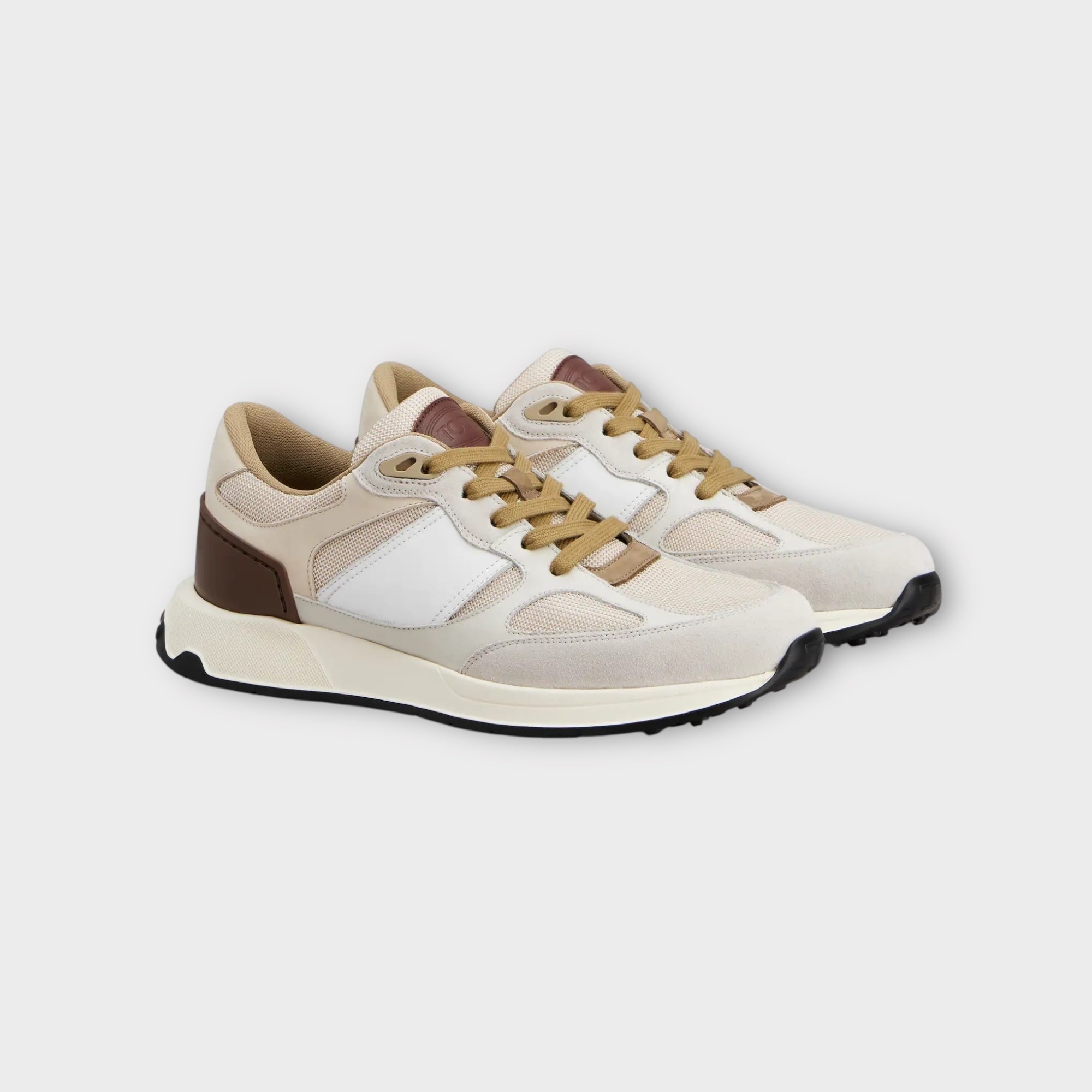 Tod's Sneakers Beige Grey Brown