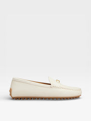Tod's City Gommino Loafers Off-White