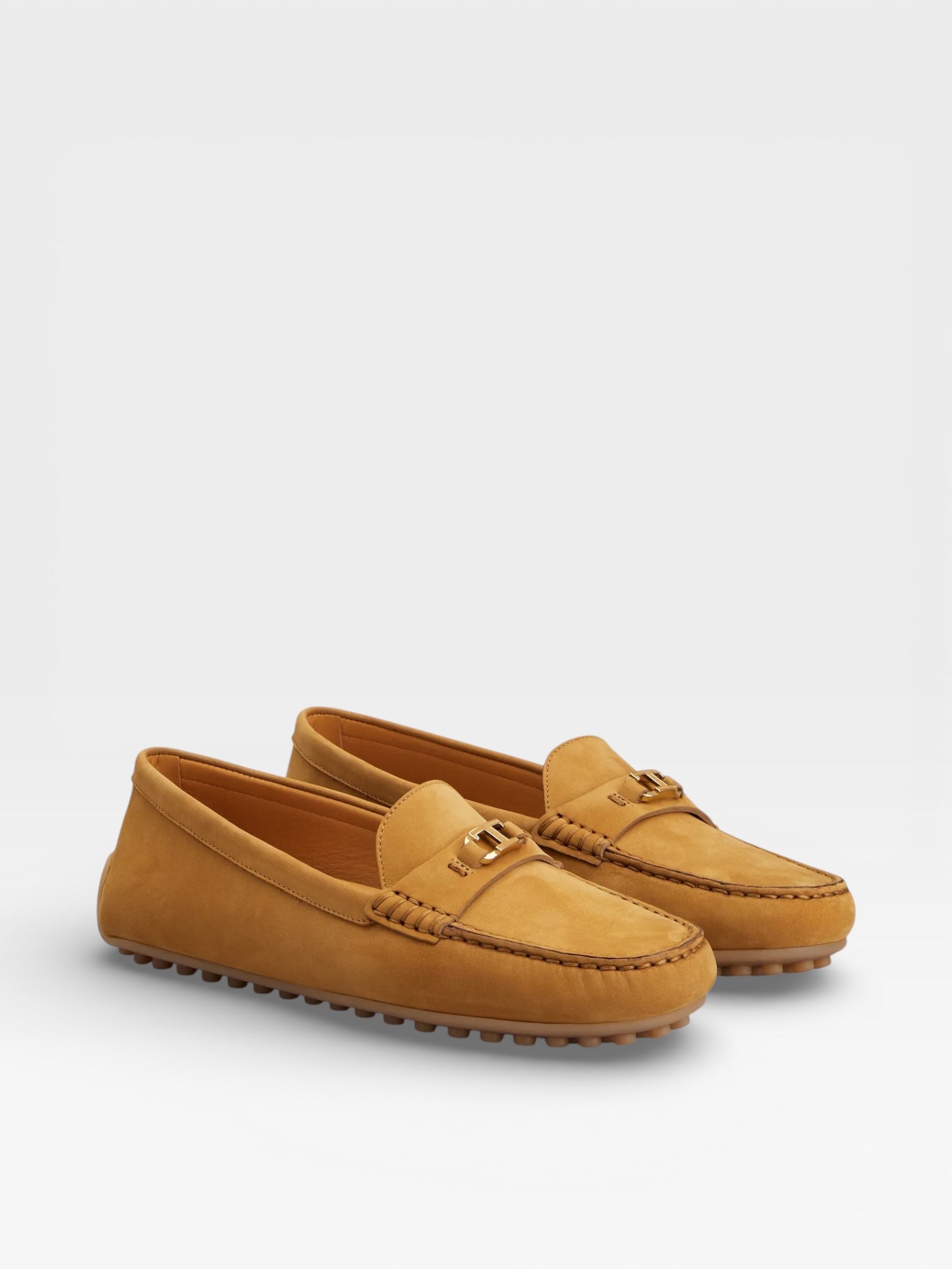 Tod's City Gommino Loafers Camel