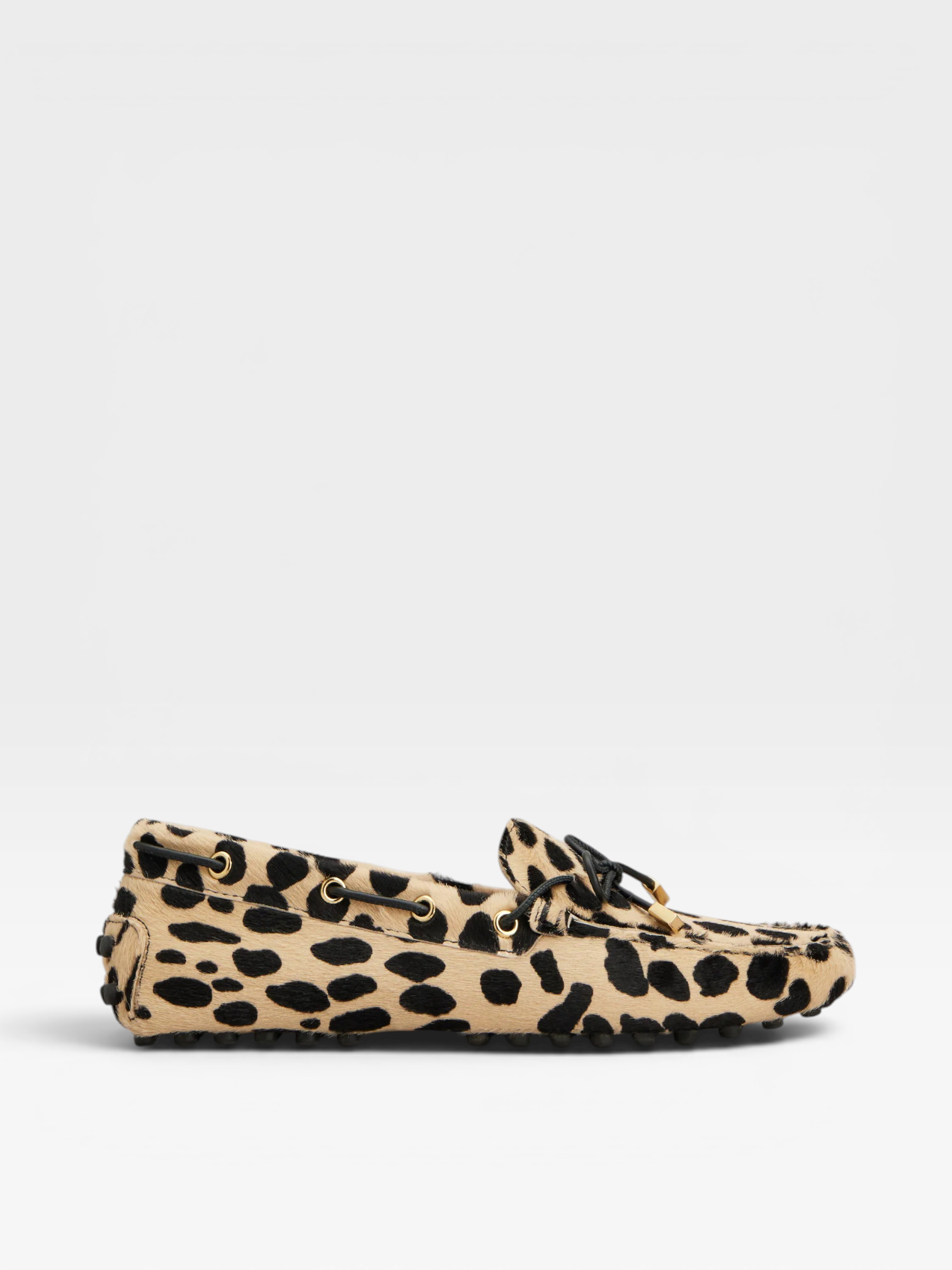 Tod's Gommino Loafers in Pony Effect Beige