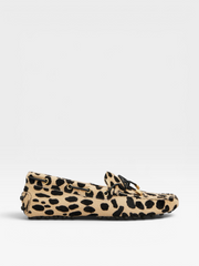 Tod's Gommino Loafers in Pony Effect Beige