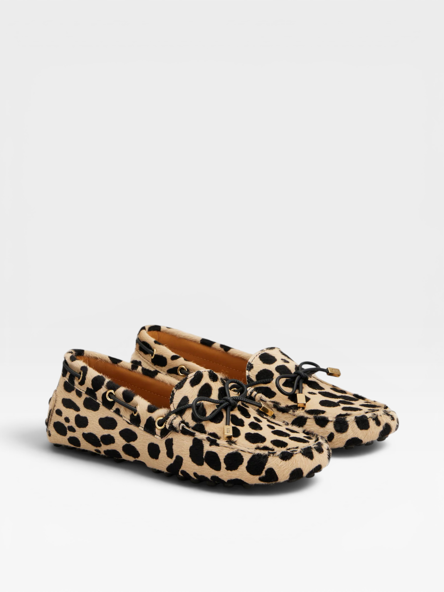 Tod's Gommino Loafers in Pony Effect Beige