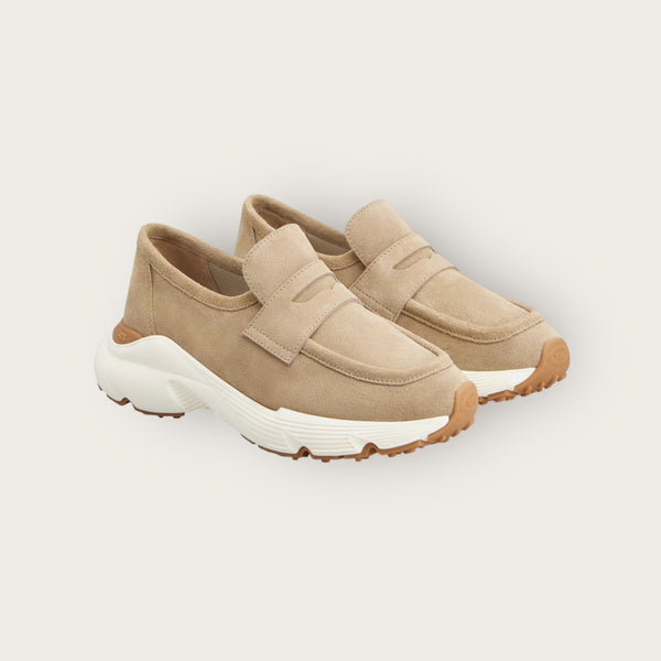 Tod's Sporty Loafers Beige