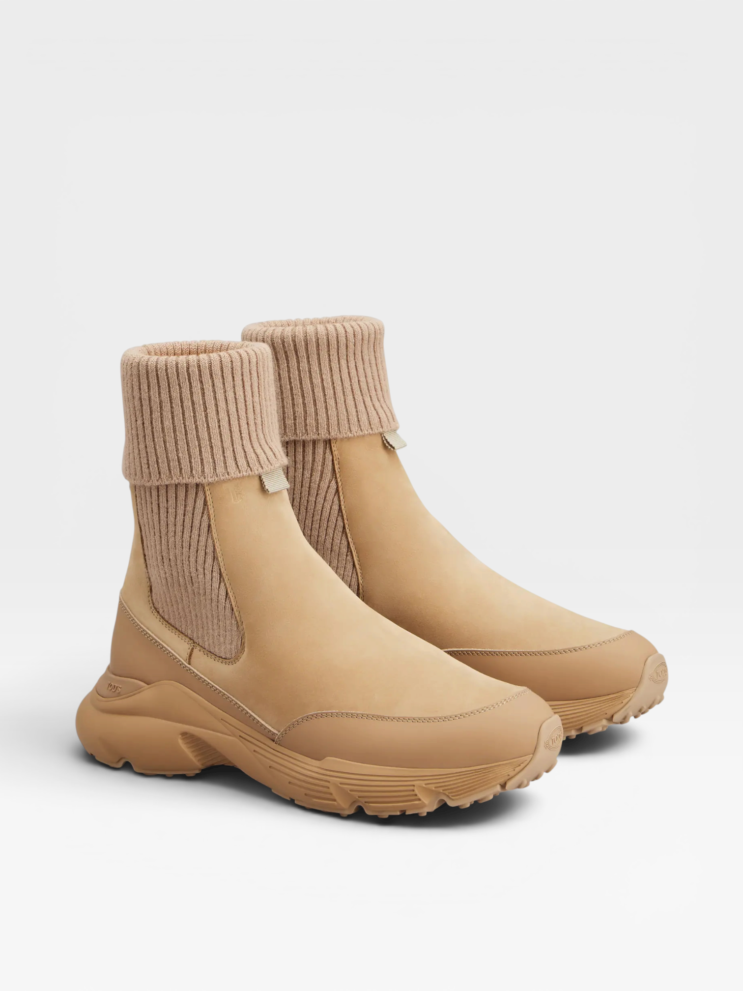 Tod's Chelsea Boots Beige