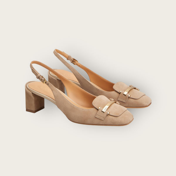 Tod's Slingbacks Beige