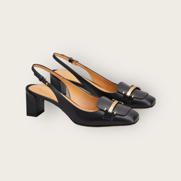 Tod's Slingbacks Black