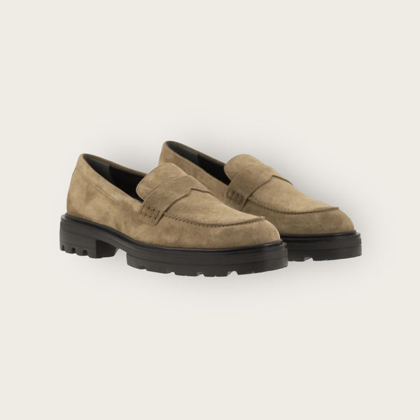 Hogan H673 Loafers Taupe