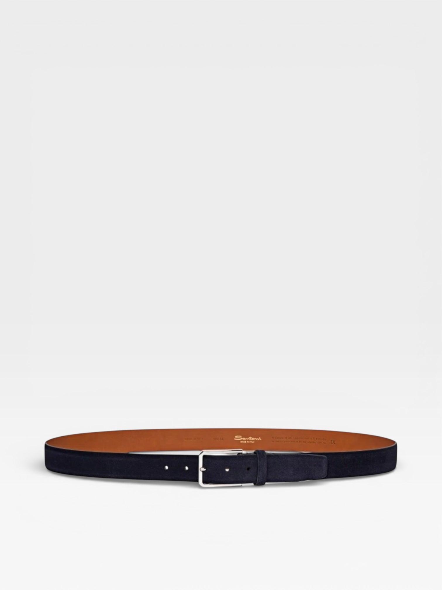 Santoni Belt Navy