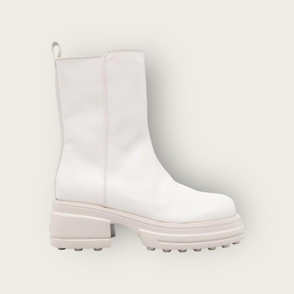 Tod's Platform Ankle Boots Off-White