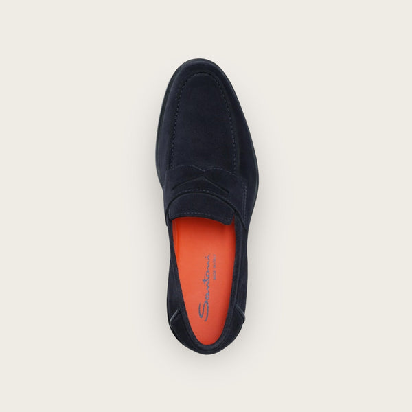 Santoni Loafers Blue