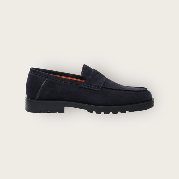 Santoni Loafers Blue