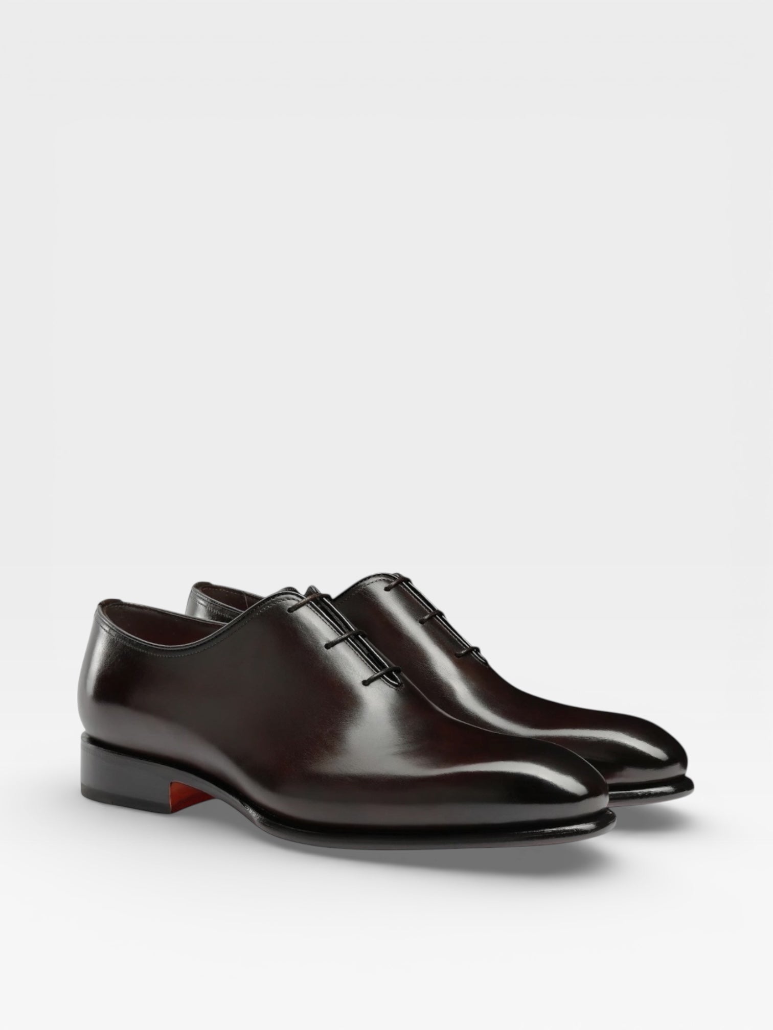 Santoni Oxford Dark Brown