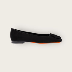 Santoni Ballerinas Black