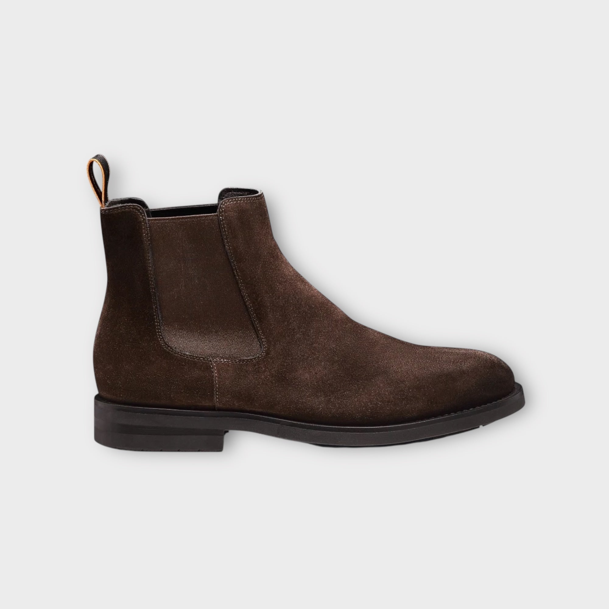 Santoni Chelsea Boots Dark Brown