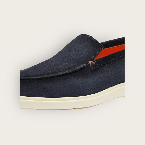 Santoni Loafers Navy