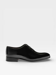 Santoni Oxford Patent Black