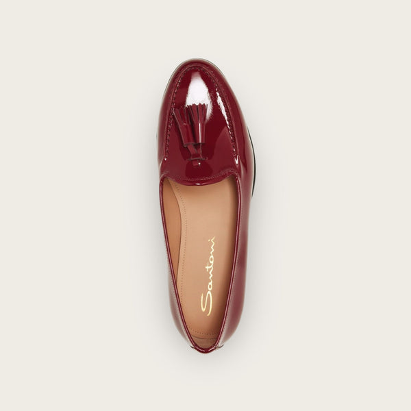 Santoni Andrea Loafers Red