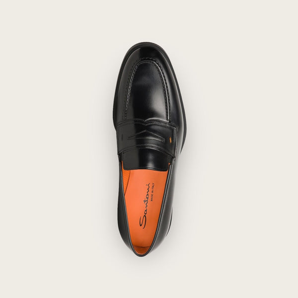 Santoni Loafers Black