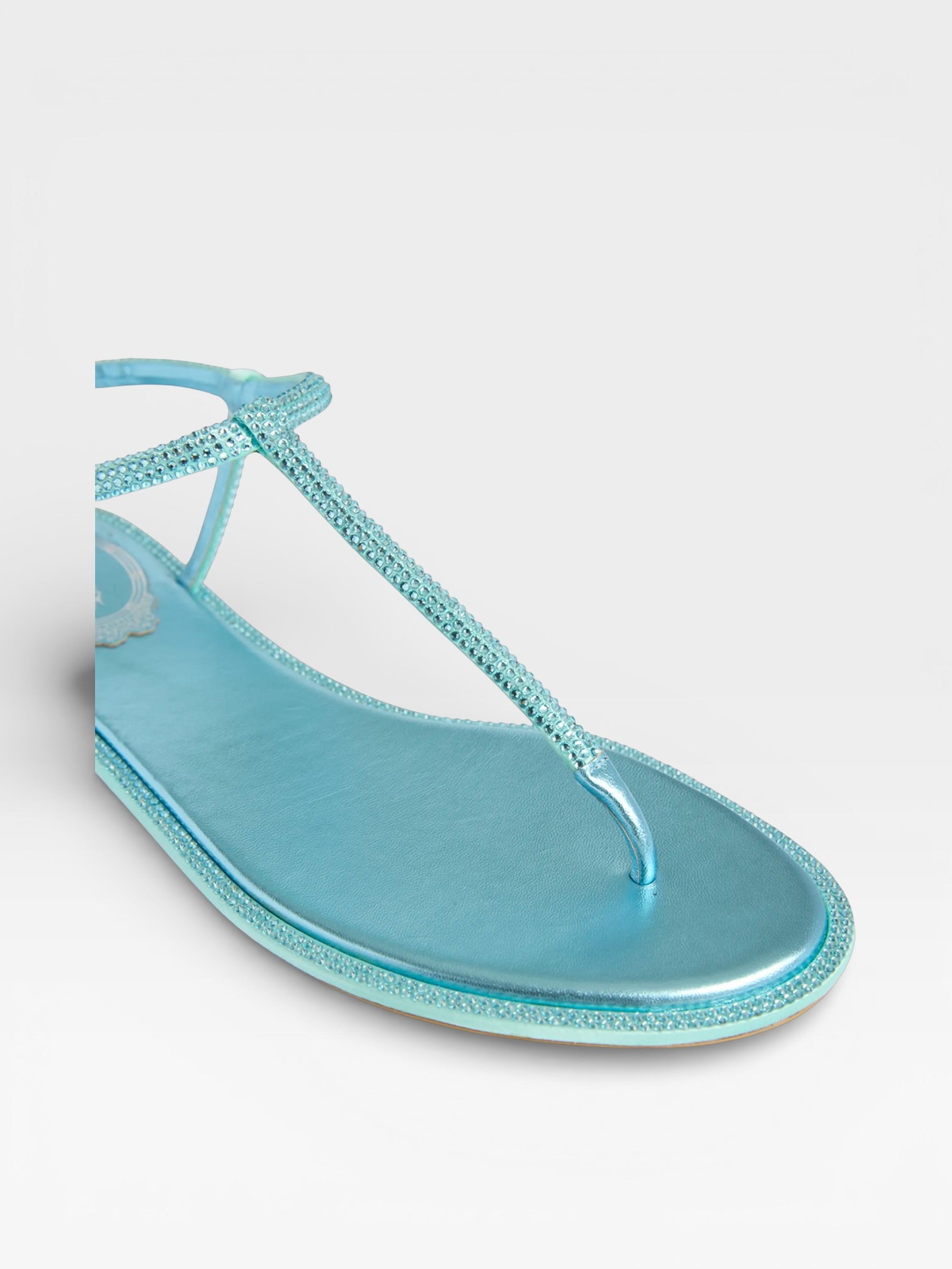 René Caovilla Sandals Light Blue