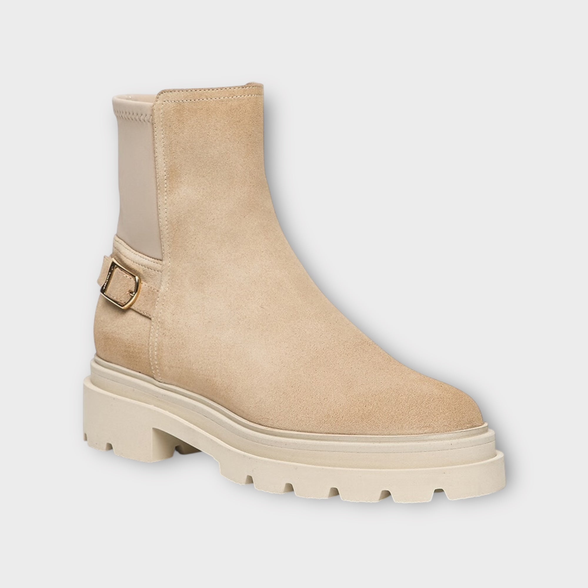 Santoni Chelsea Boots Beige