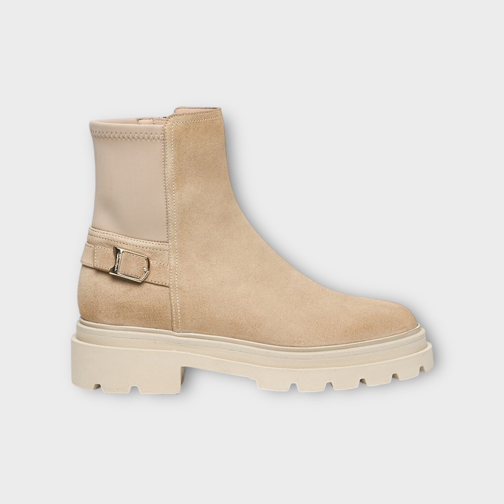 Santoni Chelsea Boots Beige