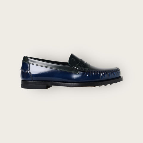 Tod's Loafers Green Blue