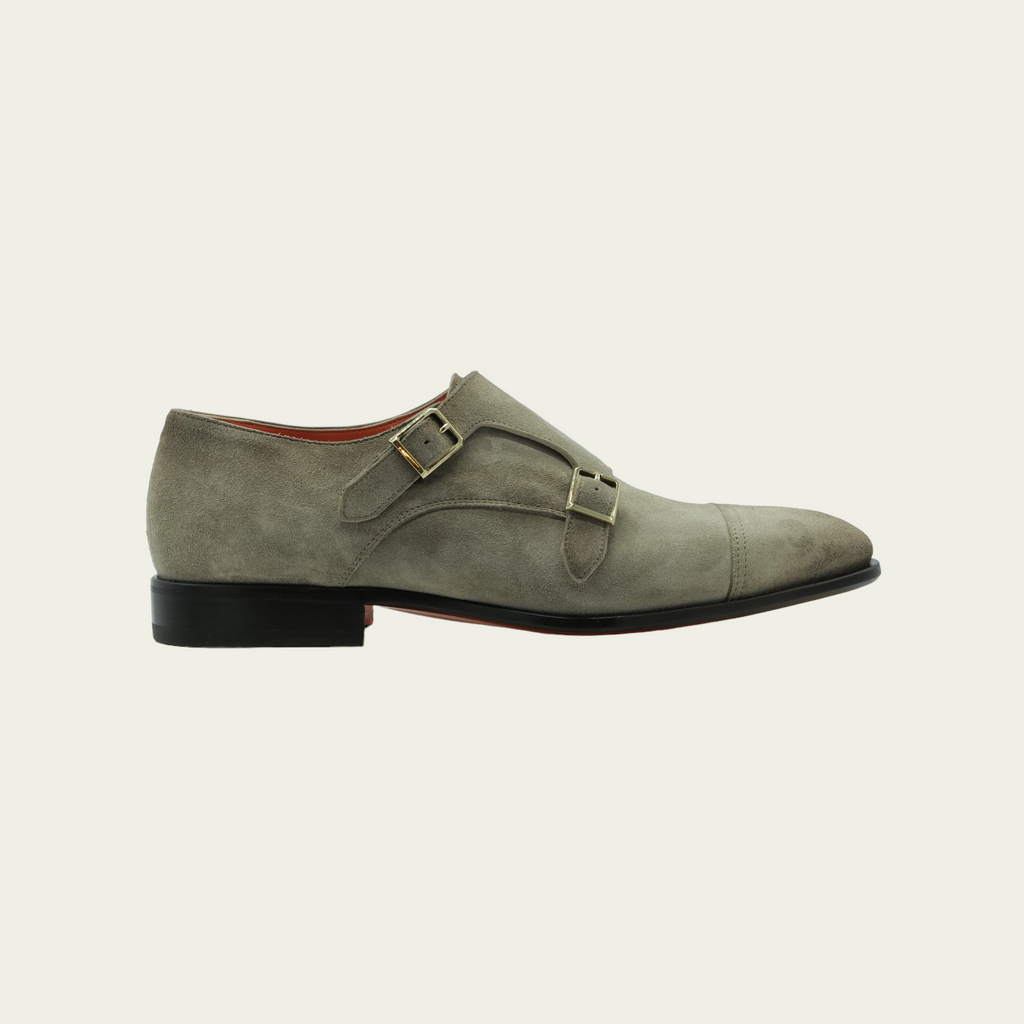 bodem Vet Verhuizer Santoni Double-Buckle Brown – Azur Shoes Online