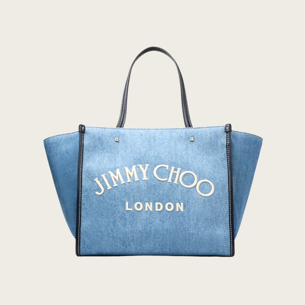 Jimmy Choo Varenne Tote Bag L Denim