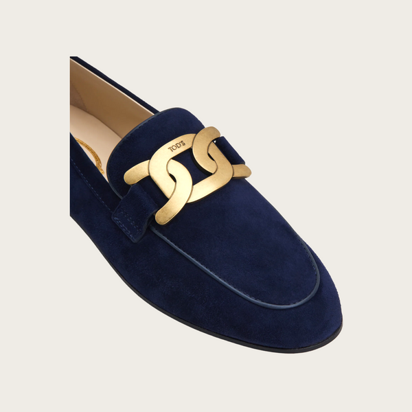 Tod's Kate Loafers Navy