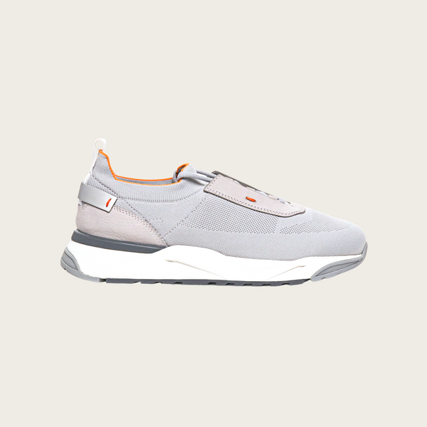 Santoni Sneakers Stretch Lava Grey